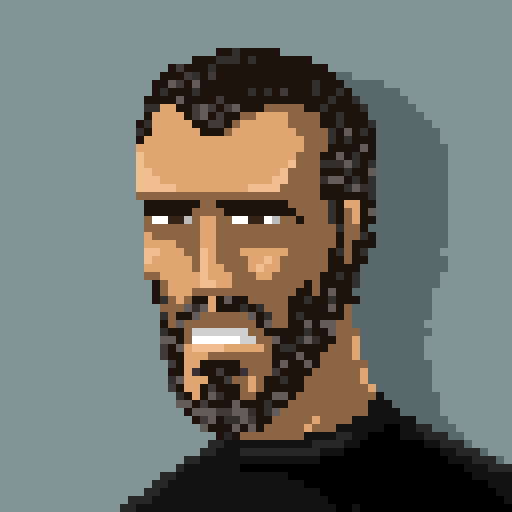 Self portrait pixel art