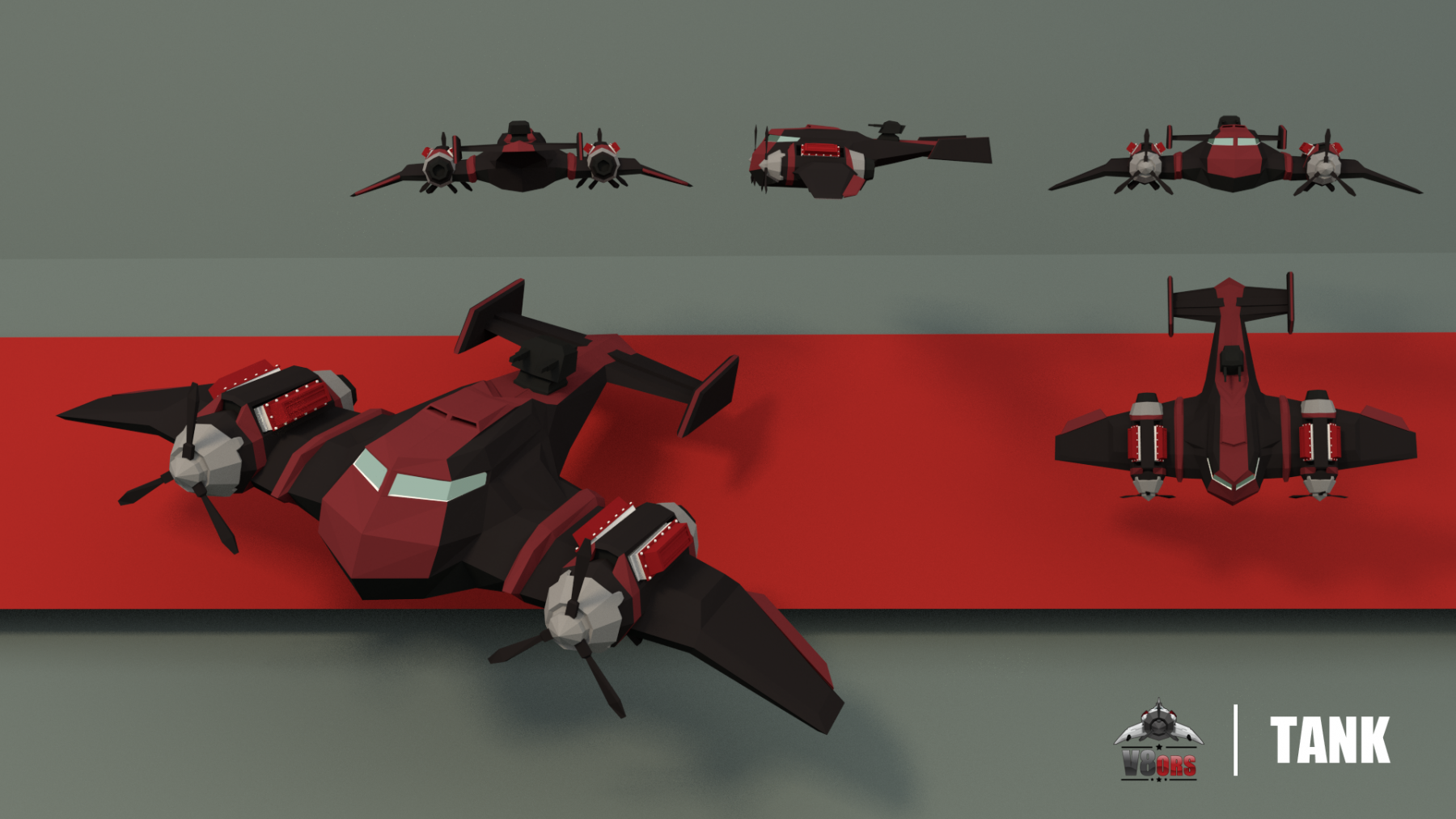 Tank - Enemy Plane